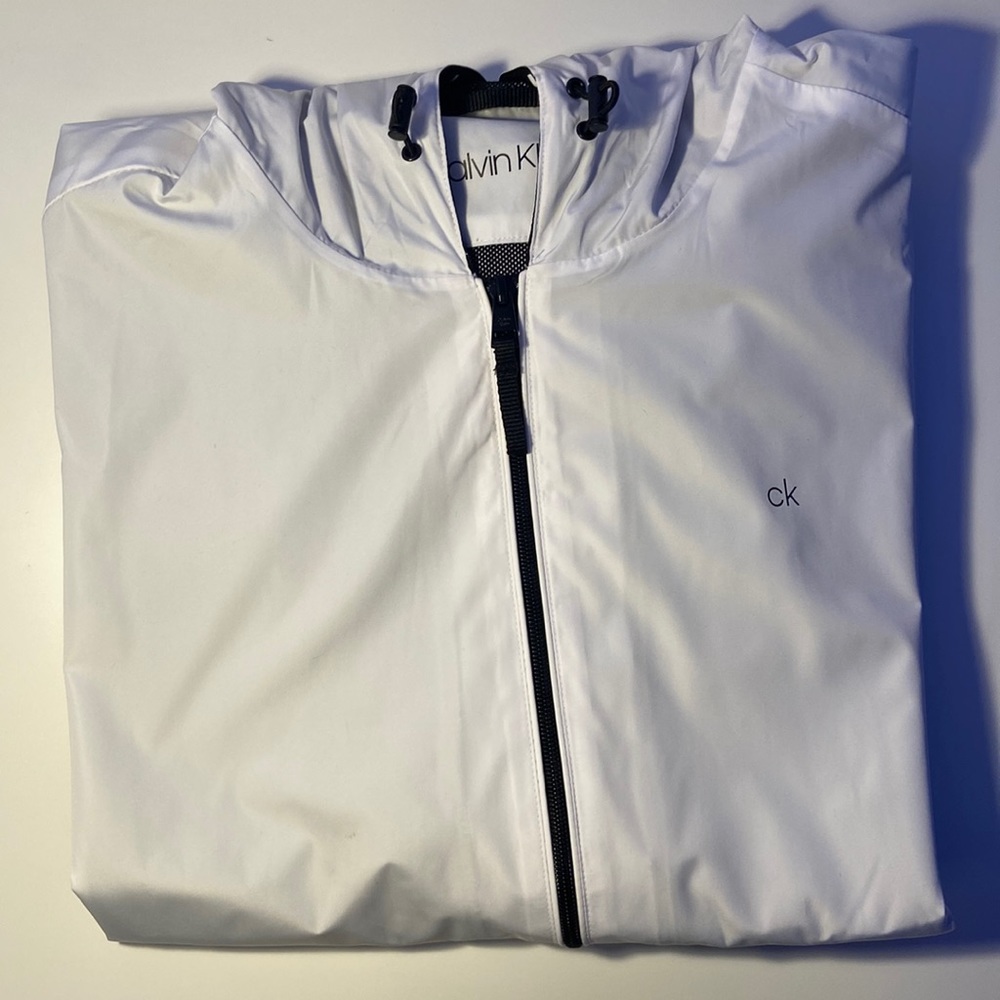 Calvin Klein Men's Jacket - White - XL